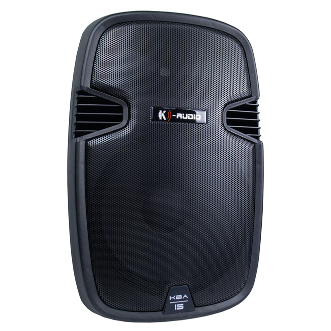 CAIXA ATIVA K AUDIO KBA15 USB 15 POL 250W RMS USB BLUETOOTH CAIXA