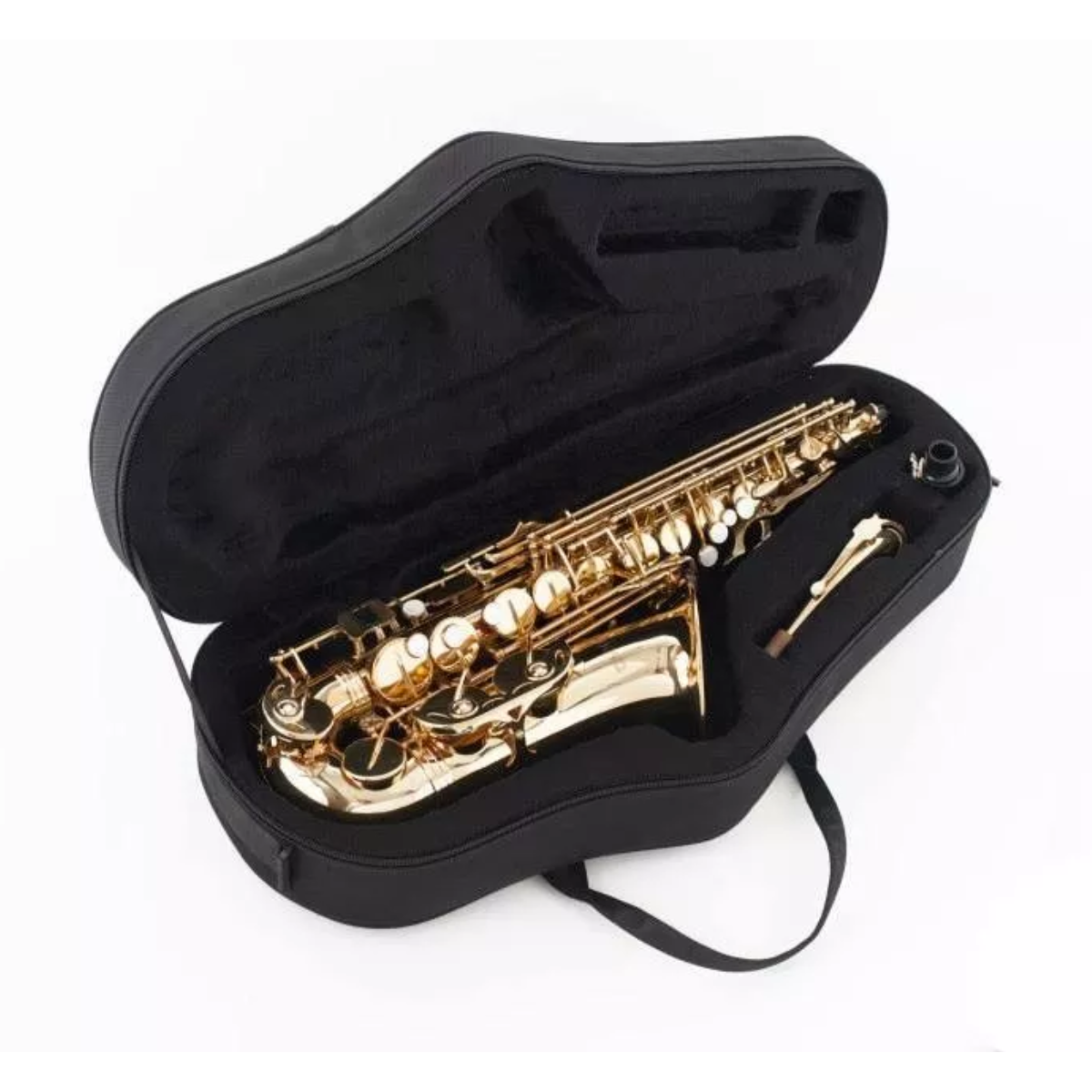 SAXOFONE ALTO NUOVA BY JUPITER NAS3GL LAQUEADO C/ CASE SAXOFONE ALTO