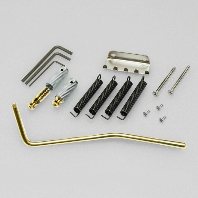 Ponte Tremolo Gold Usato Per Chitarra 7-Corde Floyd Rose Special - Foto 5