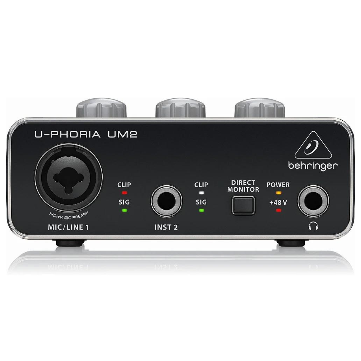 PLACA DE AUDIO BEHRINGER U-PHORIA UM22 2 CANAIS - PLACA DE AUDIO ...